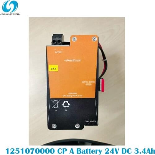 Original Weidmüller 1251070000 CP A Battery 24V DC 3.4Ah Rail Switching Power Supply Single Phase, 100% Tested BeforeShipment