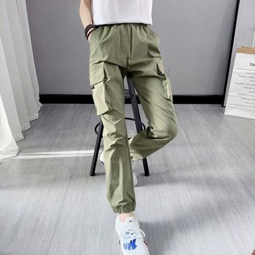 Spring tooling quick-drying pants womens lightweight breathable trousers climbing slim and quick-drying outdoor sports pants