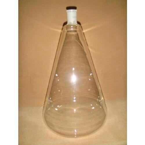 5000ML,Glass Erlenmeyer Flask,glass conical flask,neck 24/29,Lab glassware Flask