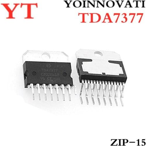 5PCS TDA7377 ZIP-15 IC AMP AUDIO 2X35W MULTIWATT15 Best quality