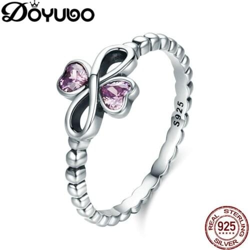 DOYUBO Women's Silver Rings