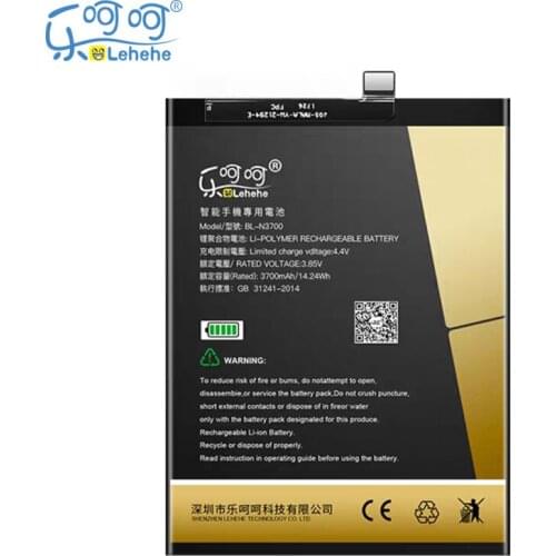 LEHEHE BL-N3700 Battery for Gionee S10B Smartphone 3700mAh High Quality Batteries with Tools Gifts