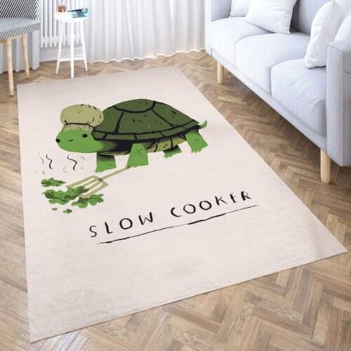 Slow cooker! Carpet for Living Room 3D Anime Cartoon Rug Gamer Teen Room Bedside Lounge Rug Kids Children Floor Mats