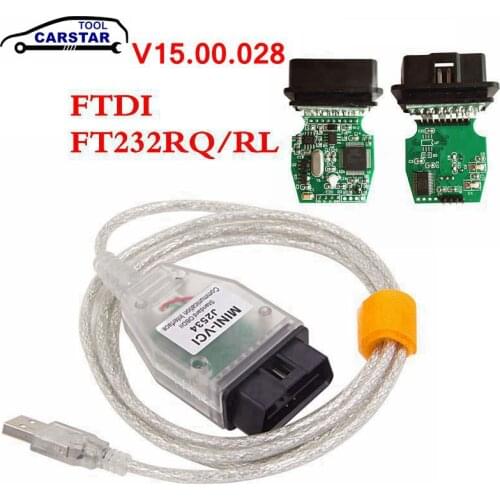 MINI VCI J2534 Interface for Toyota TIS Techstream V16.00.017 MINI VCI FT232RQ Chip J2534 Car Diagnostic Scan Tool Code reader