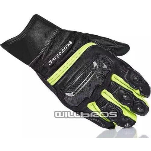 Mororbike Motocross MTB BMX Bike Riding Mountain Bicycle Offroad Motorcycle Mens Black Green Gloves