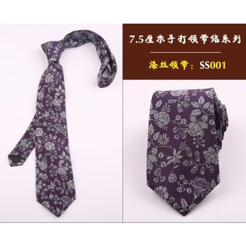 New tie mens formal suit business polyester silk professional suit shirt groom knot wedding mens tie