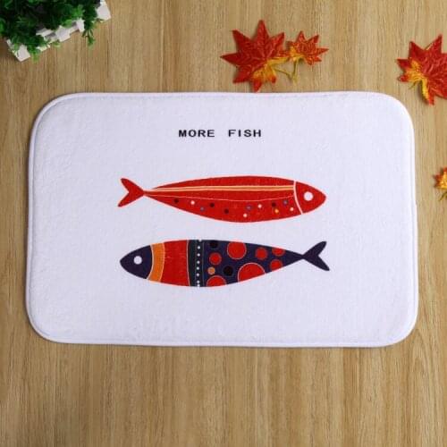 Pisces latest design non-slip mats in front of home bedroom mats