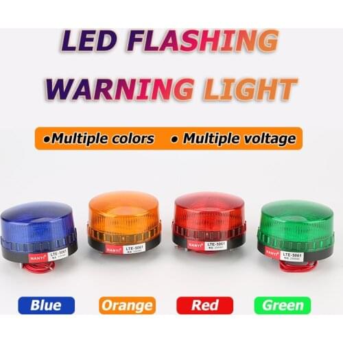 Light signal light Flashing warning LED lamp security alarm Blinker for gsm alarm gate opener motor IP44(no sound)
