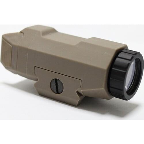 Tactical Scout Light Pistol Gun Light Compact APL Flashlight for 20mm Picatinny Rail Mount Fit AR 15 AK 47 74 Glock 17 19 18C