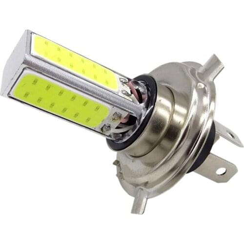 1 Pc Universal Motorcycle Fog Light 12V H4 COM LED Super Bright White Front Fog Lamps Motorbike Daytime Running Headlight Bulb