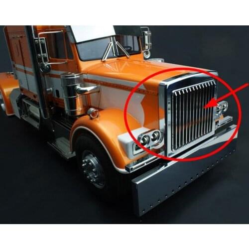 American Truck Body Guard Bumper For 1/14 Rc Truck Tamiya King Hauler Tractor 56301 56344 Option Part