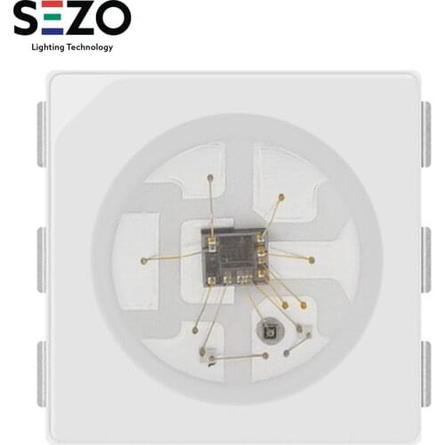 10~1000pcs SK9822 (Similar APA102) LEDs Chips IC 5050 SMD For RGB LED Strip Panel Screen with DATA and CLOCK Separately DC5V