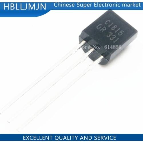 100PCS 2SC1815GR TO92 2SC1815 TO-92 C1815 IC