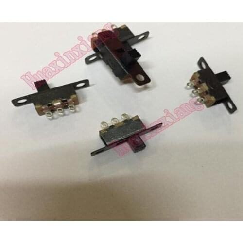 100PCS/Lot SS12F15 SS12F15VG4 lever Toggle Switch 3PIN Slide Switch