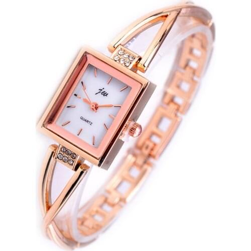 2019 Jw Brand Women Bracelet Watches Luxury Gold Stainless Steel Wristwatches Ladies Fashion Casual Quartz Watch Female Clock