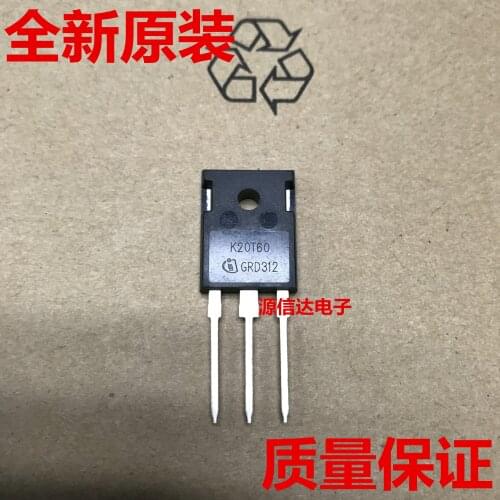 New imported K20T60 IKW20n60T 600V 20A TO-247 IGBT tube in stock