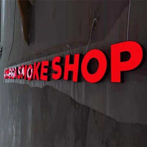 Factory Outlet Custom Outdoor Acrylic LED letters Signs, led lighting letter,LED channel letters for Pizza shop logo name
