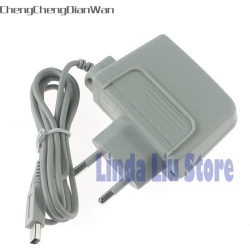 ChengChengDianWan EU Plug For NDSI XL LL 3DSXL LL Wall Charger Charging Lead for New 3DS XL LL 3DS Power AC Adapter 20pcs/lot
