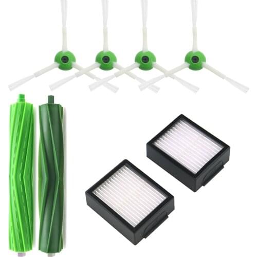 For iRobot Roomba i7 E5 E6 Series Robot Hepa Filter Side Brush Brush Roll Vacuum Cleaner high quality Replacement Spare Parts