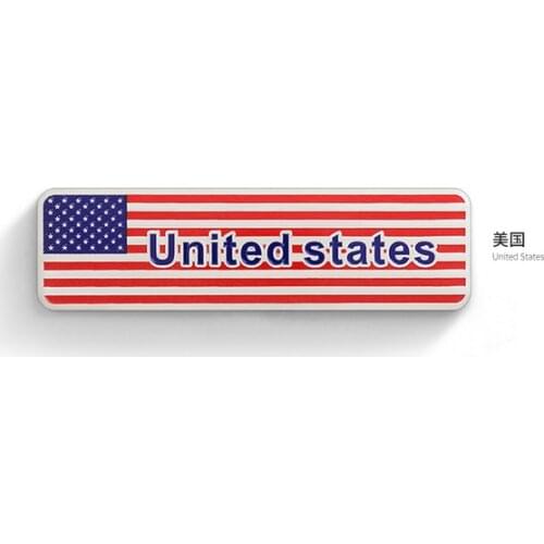 United States Flag Auto Emblem Badge Motorcycle Decals Sticker Fairing Car Accessories