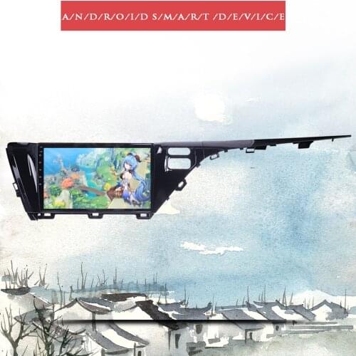 10'' Android 10 2DIN HU Head Unit Car Radio Multimedia Video Player Navigation stereo GPS For Toyota Camry 8 2017-2020