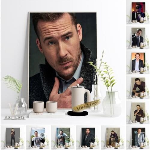 Barry Sloane British Actor Prints Art Poster Movie Star Portrait Wall Stickers Handsome Mature Man Decor Fashion Canvas Painting