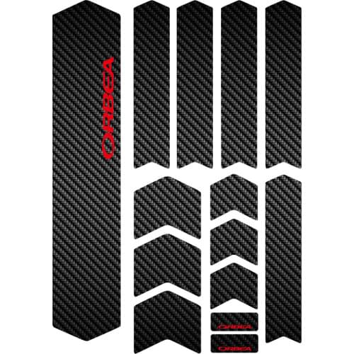 Carbon fiber stickers FOR orbea Bicycle Frame Protective Film Decal Sticker Mountain Bike