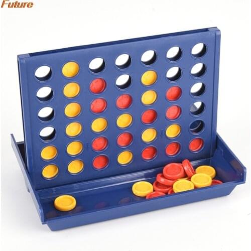Newest Connect 4 Game Classic Master Foldable Kids Children Line Up Row Board Puzzle Toys Gifts Board Game