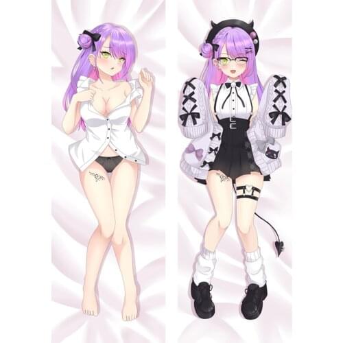 Newly Design Roll over image to zoom in Vtuber Tokoyami Towa Cosplay 150X50CM Full Body Sexy Bed Pillow Covers Anime