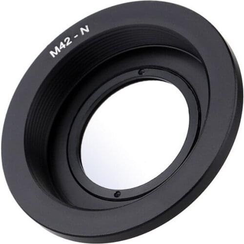 Lens Adapter Ring for M42 Lens for Nikon Mount Adapter Converter with Infinity Focus Glass for Nikon SLR DSLR Camera
