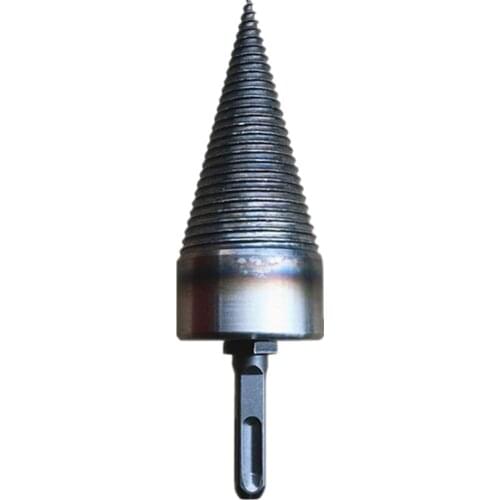 Firewood Machine Drill Bit Cutting Wood Reamer Punch Driver Drill Bit For Split Wood Cone Drilling Tools Foret Broca Madeira