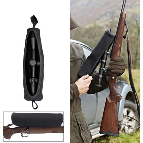 Tactical Accessories Large Size Neoprene Rifle Scope Protect Cover Riflescope Bag For Outdoor Hunting Shooting