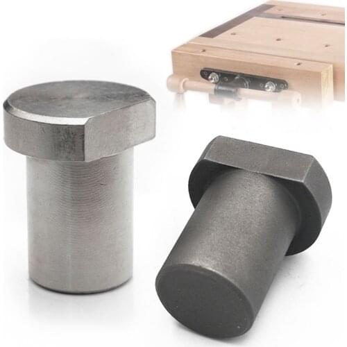 Workbench Stop Desktop Tenon Limit Tenon-Block Fix Stainless Steel 45# Steel Woodworking Table Accessories
