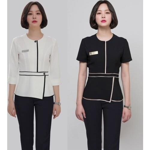 WomenS Fashion Scrubs Set Nursing Uniforms Beauty Salon And Health Suit Workwear Massage Technician Clothing Suit AS289