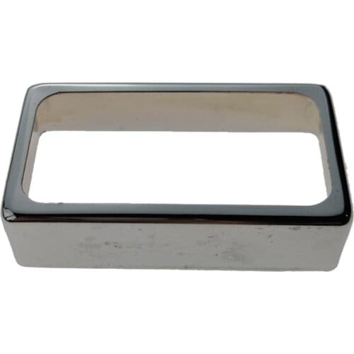 1x Mini Brass Pickup Cover Open For Guitar Parts Durable Chrome