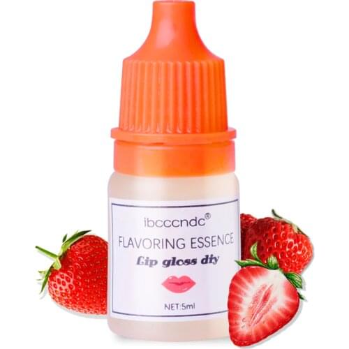 1PC Natural Flavor Essence for Handmade Cosmetic Lip Gloss Lipgloss DIY Food Grade Fragrance Flavoring Essential 5ml Essence