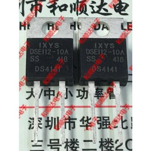 10pcs/lot DSEI12-10A New Spot TO-220 Fast 1000V 12A