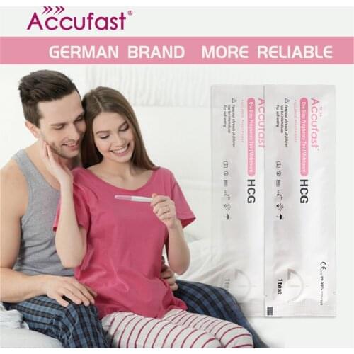ACCUFAST 10Pcs HCG Pregnancy Test Midstream One Step Simple Urine Test Stick For HCG Pregnancy Retail Wholesale Test Midstream