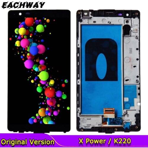 100% Tested For LG K220 K220DS LCD X Power X3 Display LCD Screen Touch Digitizer Assembly Replacement K220ds K220dsK K210 K450