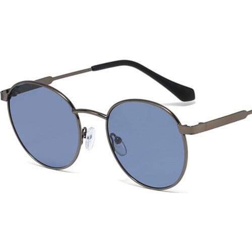 2020 Luxury Designer Round Sunglasses Vintage Retro Women Mens Shades Small Gold Frame Sun Glasses Colorful Eyewear UV400