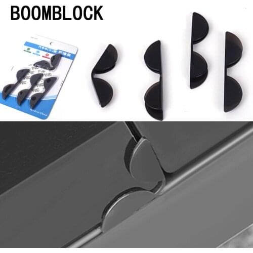 4Pcs/Lot PVC Car Door Edge Anti Collision Sticker For Peugeot 307 206 407 Citroen C4 C5 Honda Civic Accord CRV Lada Vesta