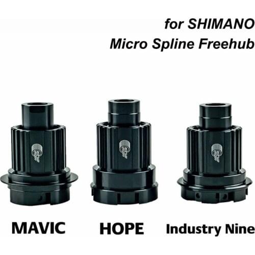 For MAVIC / HOPE / Industry Nine 12 Speed Micro Spline MTB Bicycle Freehub, 3D CNC 12s Bike Hubs for MAVIC / HOPE / I9