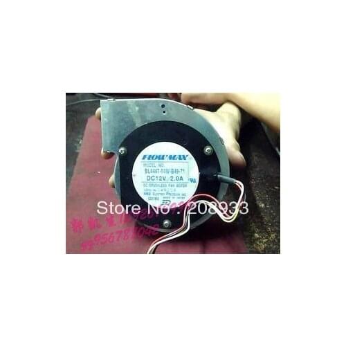 For Blower centrifugal turbine fan NMB 11028 12V 2.0A BL4447-04W-B49-71+cooling fan