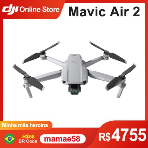 DJI Mavic Air 2 FPV Camera Drone 48MP Photo 4K 60fps Video Recording 34 Mins Flight Time Automatic Obstacle Avoidance FocusTrack