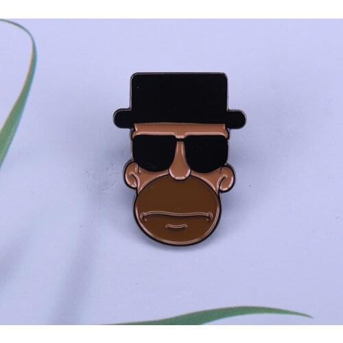 Breaking Bad enamel pin Show your Swag with Heisenberg Homer by your side