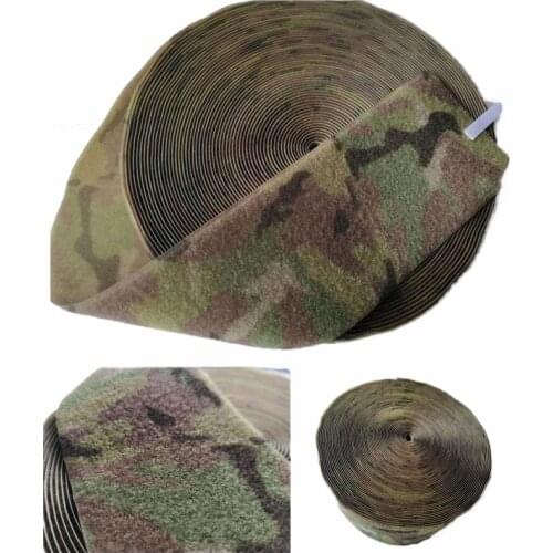 10cm Wide X1M Length Multicam Camouflage Loop Webbing