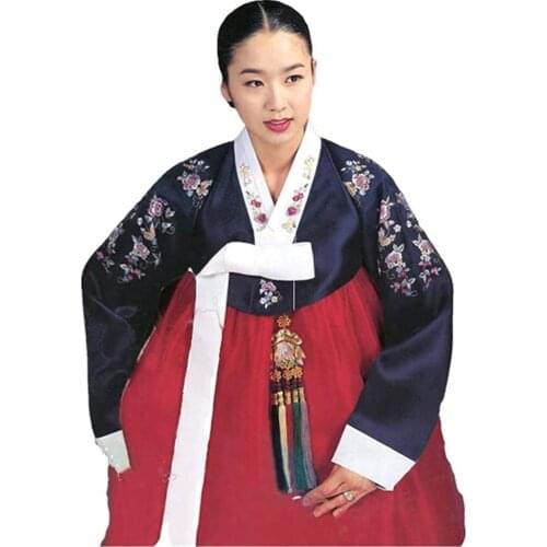 Korean Traditional Womens Hanbok Dress Custom Hanbok Korean Folk Costume Korean Traditional Wedding Dress