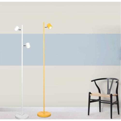 Creative Led Floor Lamps For Living Room Macaron Fashion Night Stand Lamp For Bedroom Nordic Decoration Home Corner Floor Lights