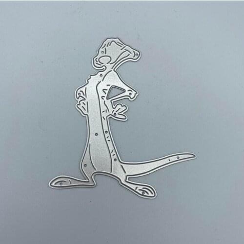 Fox and her piglet partner Metal Cutting Dies Stencils Scrapbooking Decorative Embossing Folder Carbon Steel Paper Card DIY