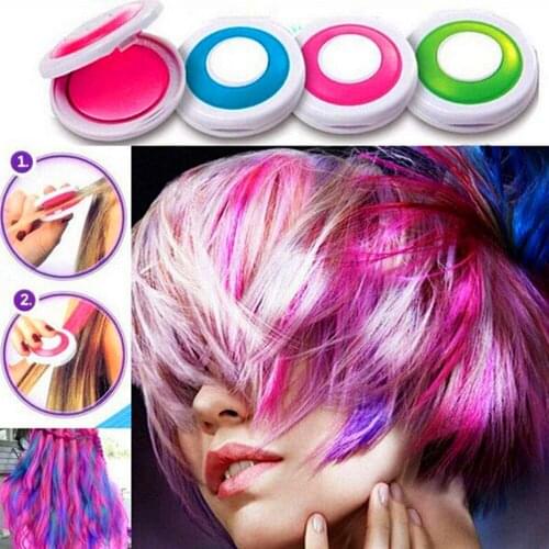 Fashion DIY Temporary Wash-Out Dye Pigment Hair Chalk Powder Soft Salon Hair Color Styling Party accessories tool